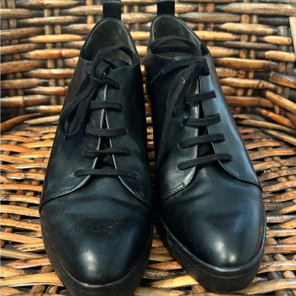 Alexander Wang Black Chunky Heel Lace-Up Shoes in size 9.5/40. Great condition - Picture 10 of 12